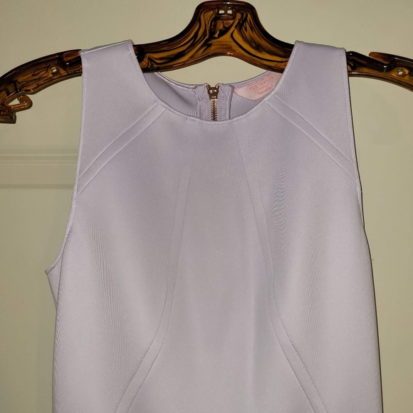 Ted Baker Lavander Peplum Skater DressBUNDLE&SAVE! - Picture 3 of 6